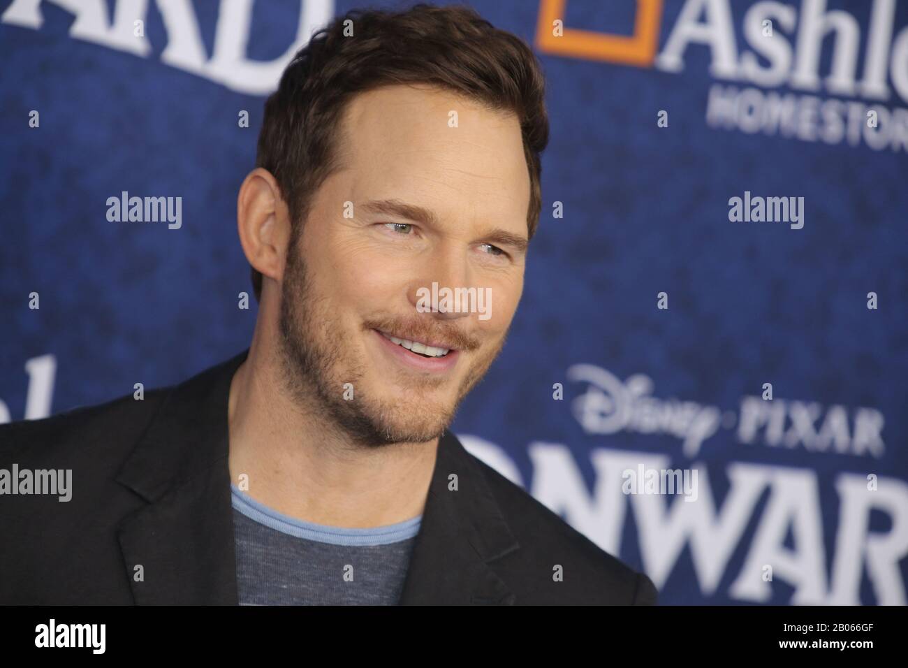 Los Angeles, USA. 18th Feb, 2020. Chris Pratt at "Onward" World Premiere held at El Capitan Theatre in Los Angeles, CA, February 18, 2020. Photo Credit: Joseph Martinez/PictureLux Credit: PictureLux/The Hollywood Archive/Alamy Live News Stock Photo