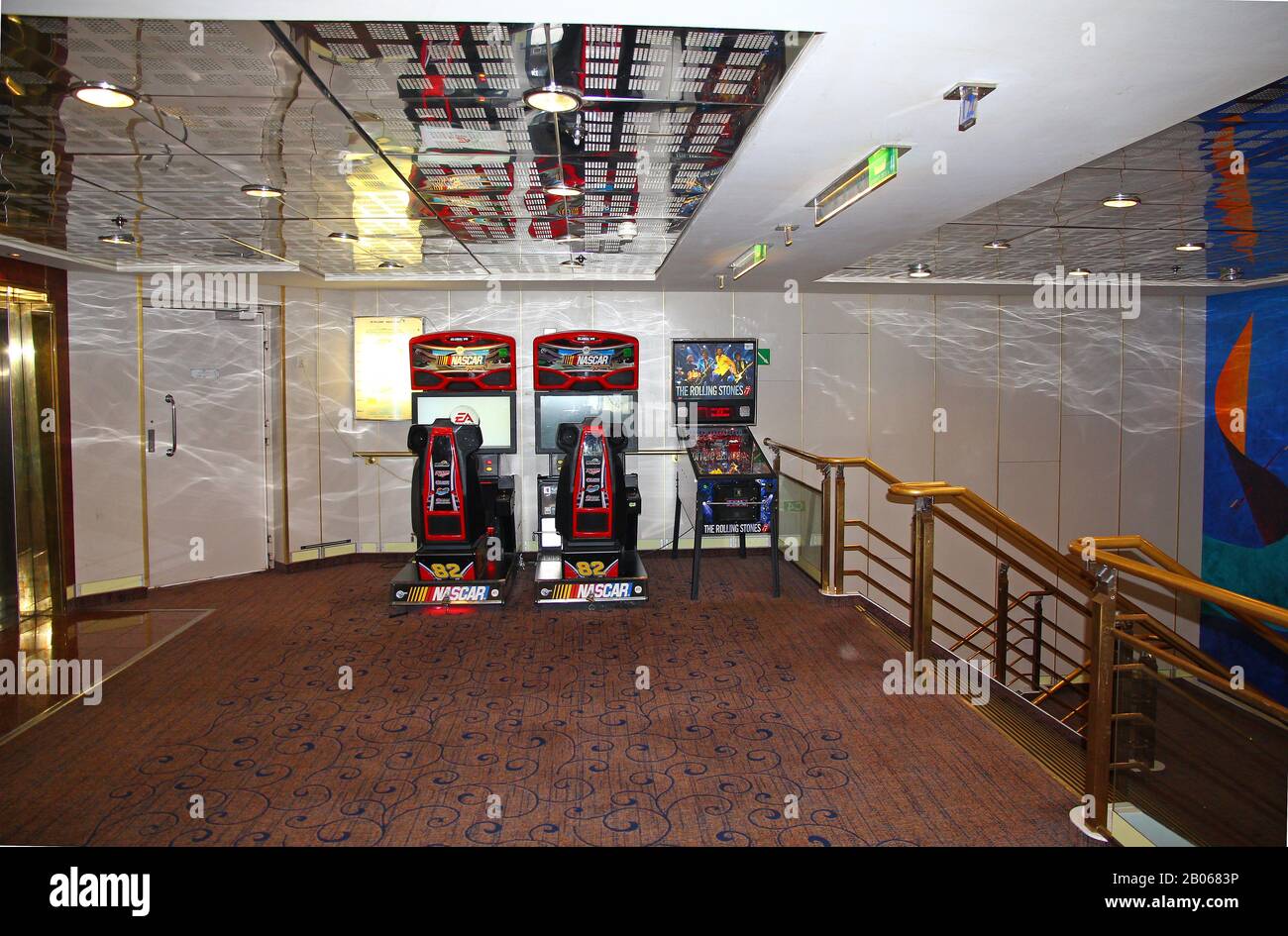 Turku / Finland - 22 Jun 2012: Silja Line. The Ferry from Turku to Stockholm on Baltic sea Stock Photo