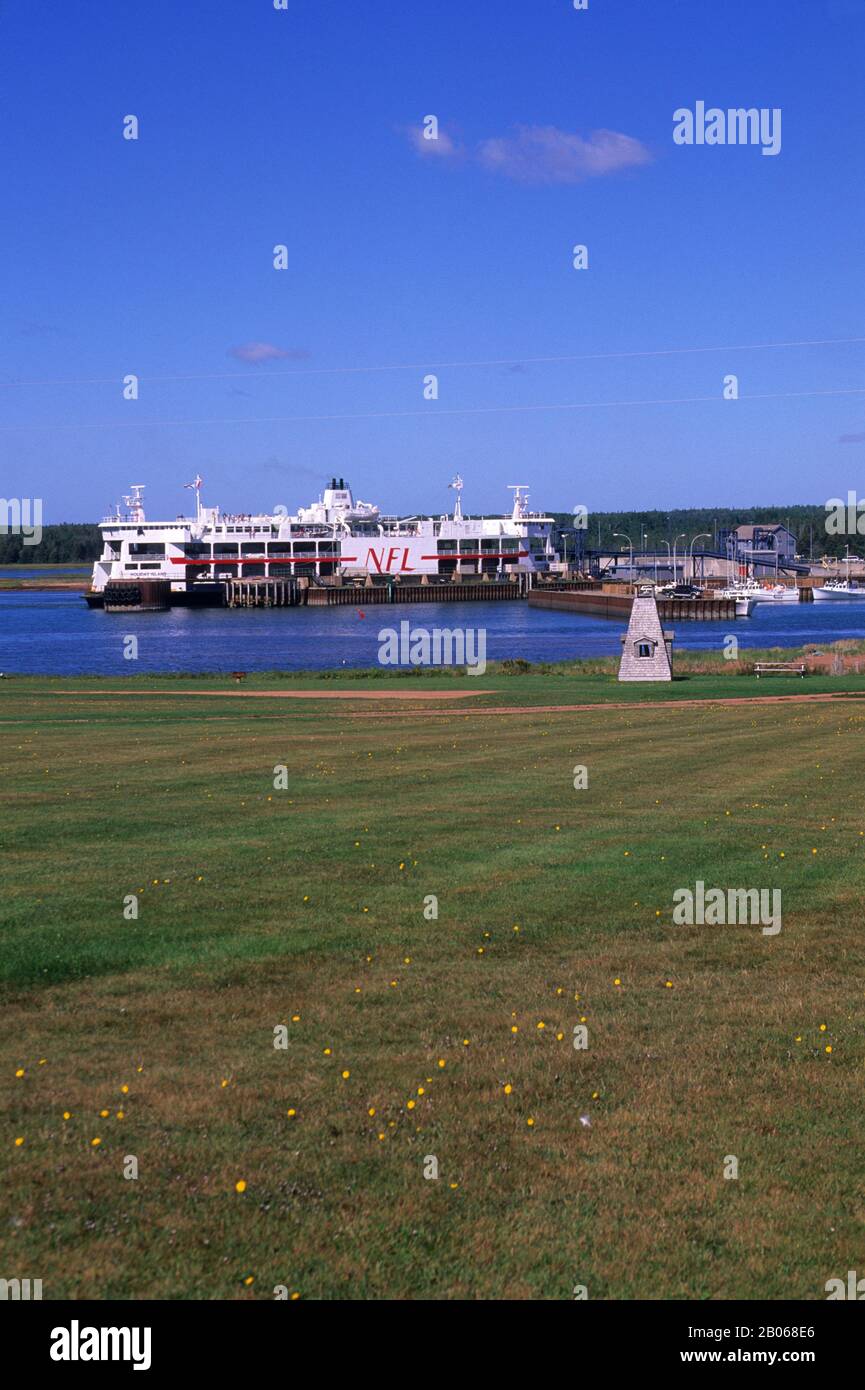 CANADA, PRINCE EDWARD ISLAND, WOOD ISLAND, FERRY TERMINAL Stock Photo