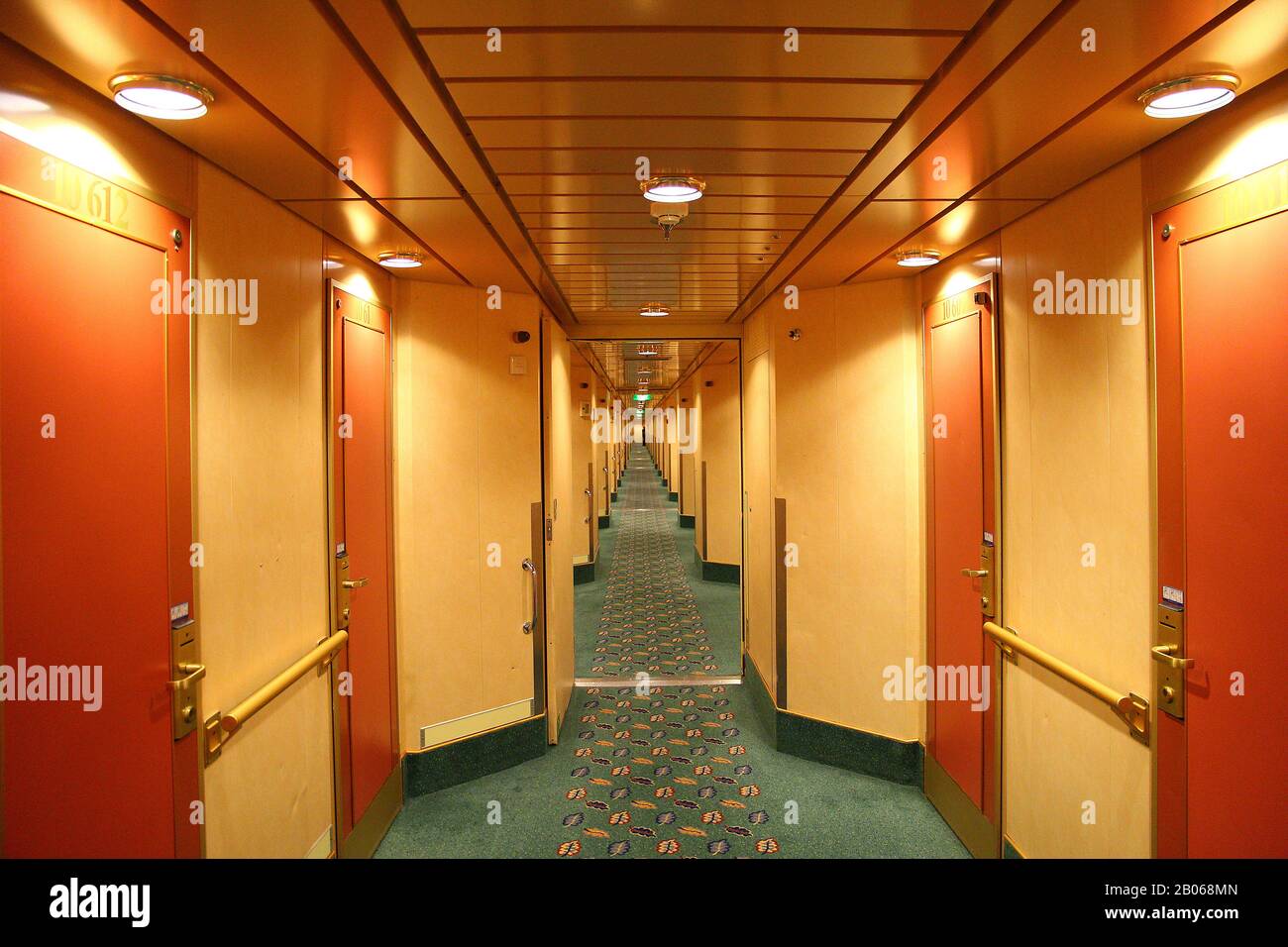 Turku / Finland - 22 Jun 2012: Silja Line. The Ferry from Turku to Stockholm on Baltic sea Stock Photo