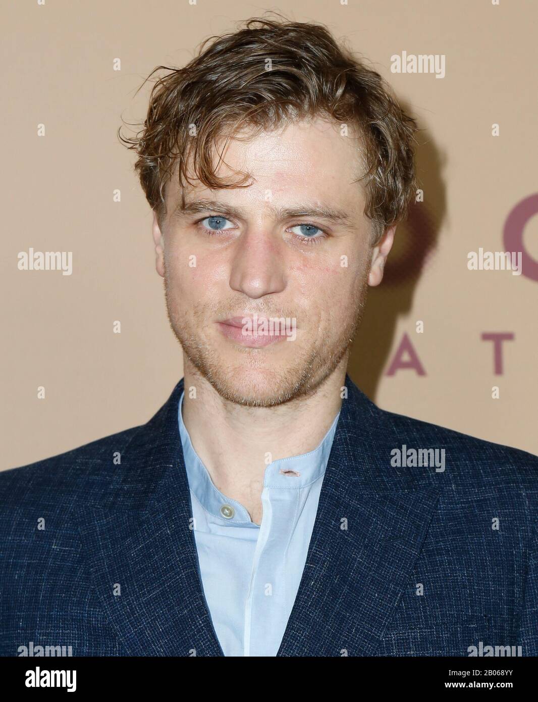 Los Angeles, USA. 18th Feb 2020. Johnny Flynn walking the red carpet at