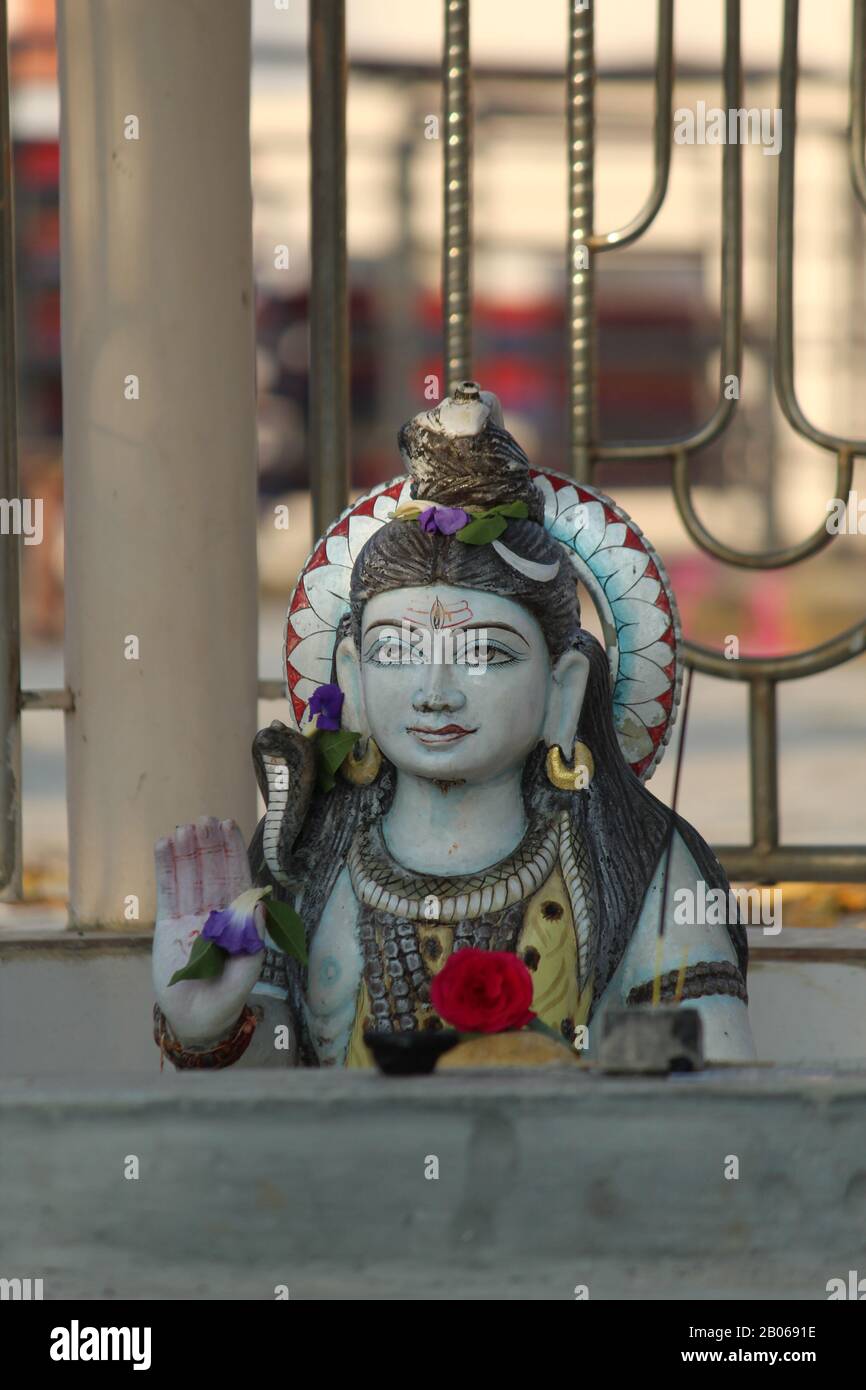 Shiva Statue Stock Photo
