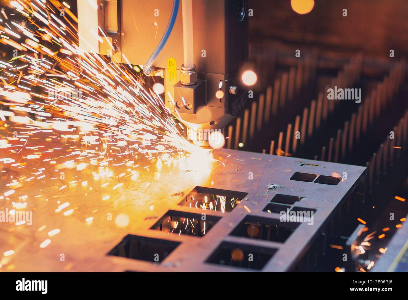 Industrial Laser cutting processing manufacture technology of flat