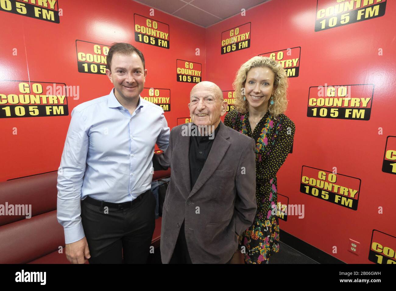 Los Angeles, California, USA. 29th Jan, 2020. Saul Levine and his son