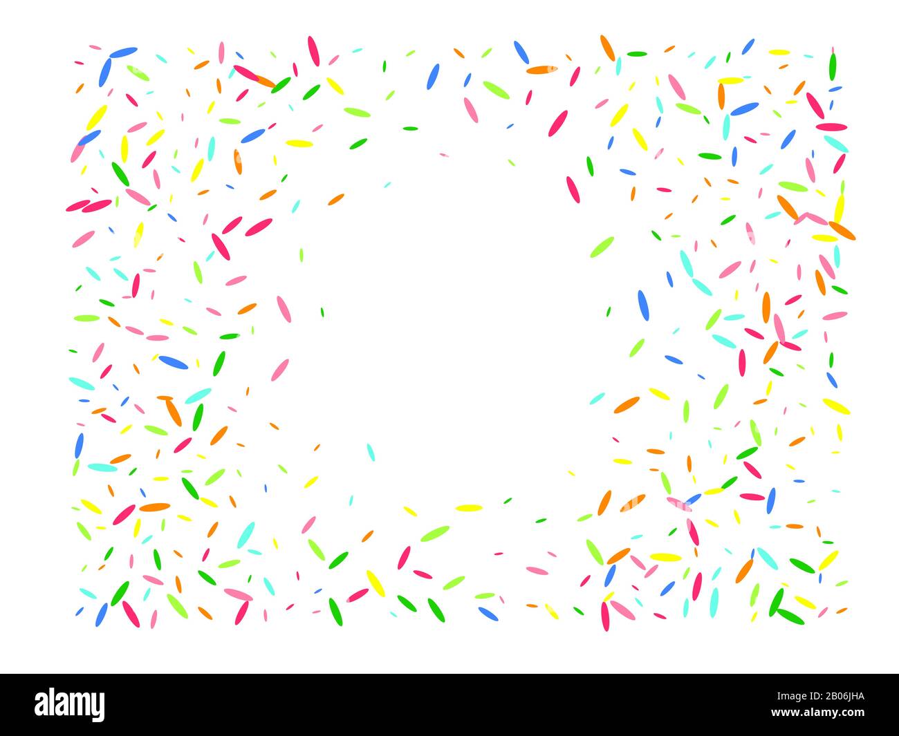 The good confetti background illustrations design. Multicolor hexagonal  shapes modern. Confetti new background banner Stock Vector Image & Art -  Alamy