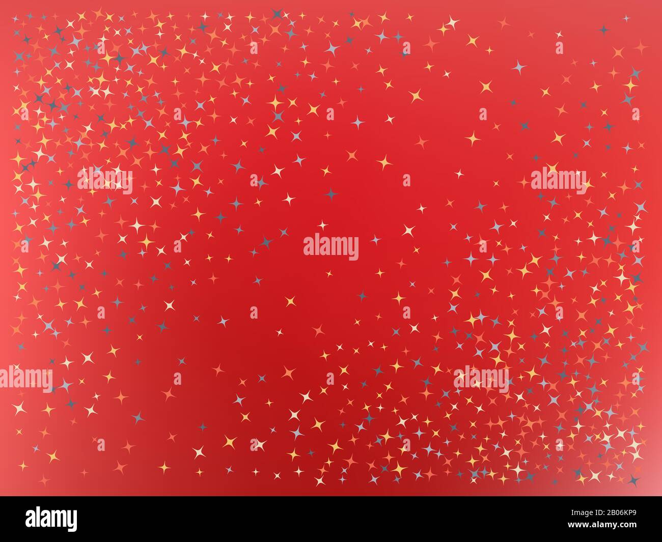 Fun Star Backround Coral color background. Stars confetti. Funny colorific design ...