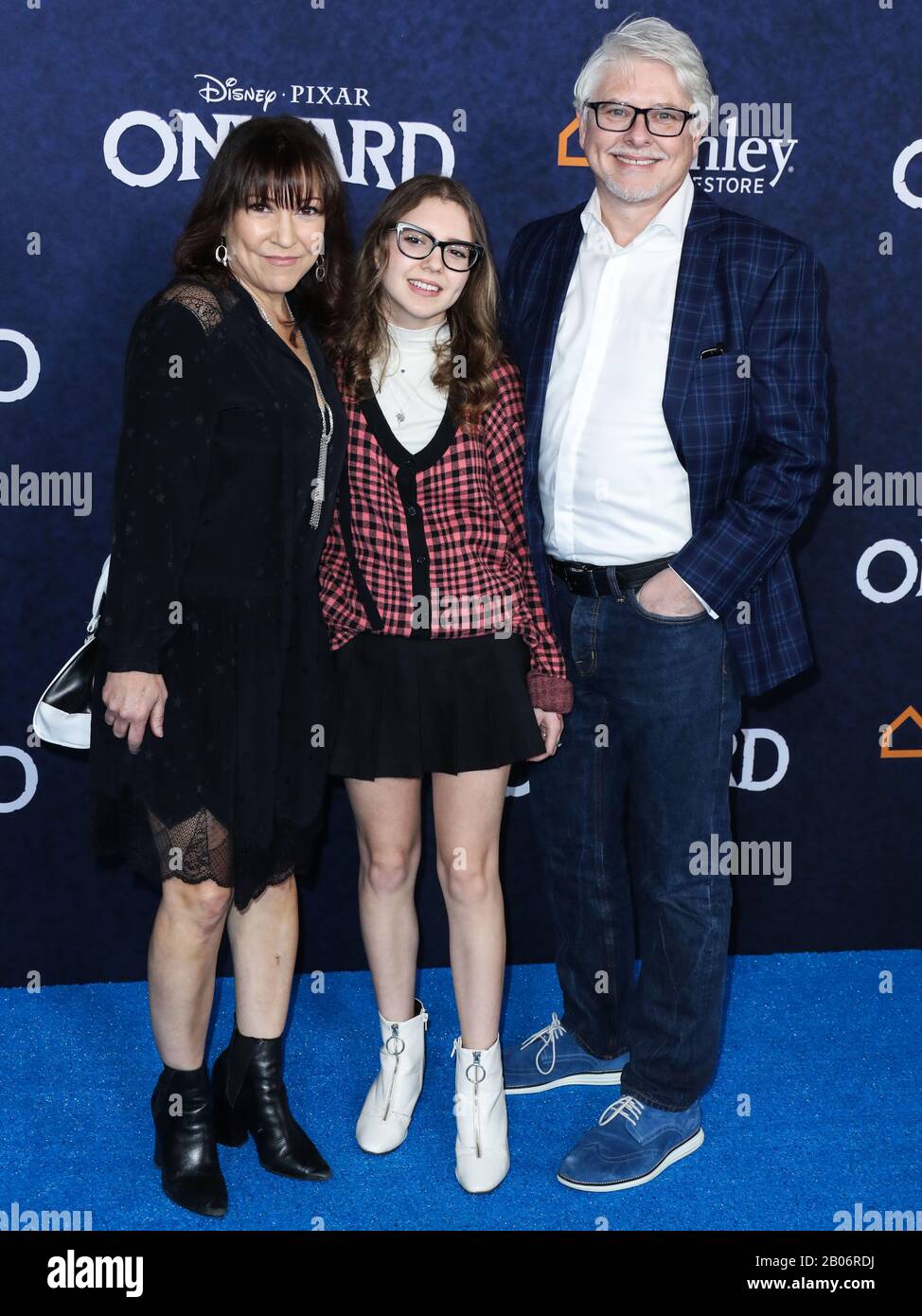 Hollywood, United States. 18th Feb, 2020. Crissy Guerrero, Dave Foley