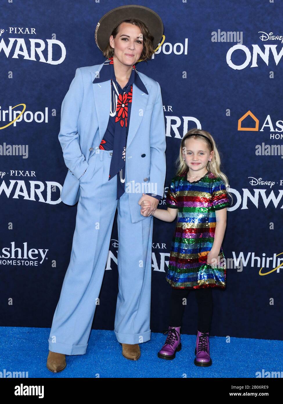 Hollywood, United States. 18th Feb, 2020. Singer Brandi Carlile and