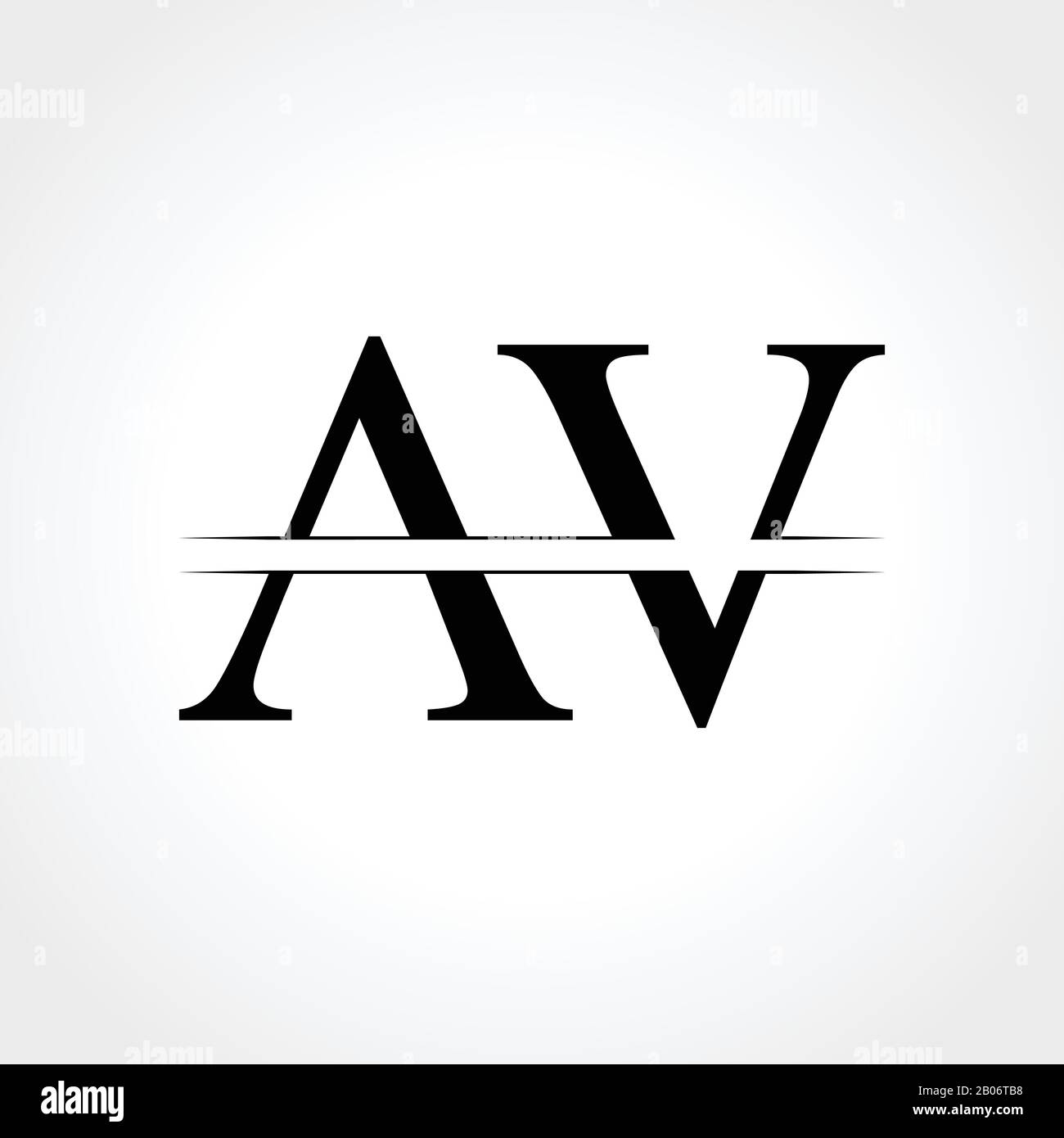 Initial AV Letter Logo With Creative Modern Business Typography Vector Template. Creative Abstract Letter AV Logo Design Stock Vector