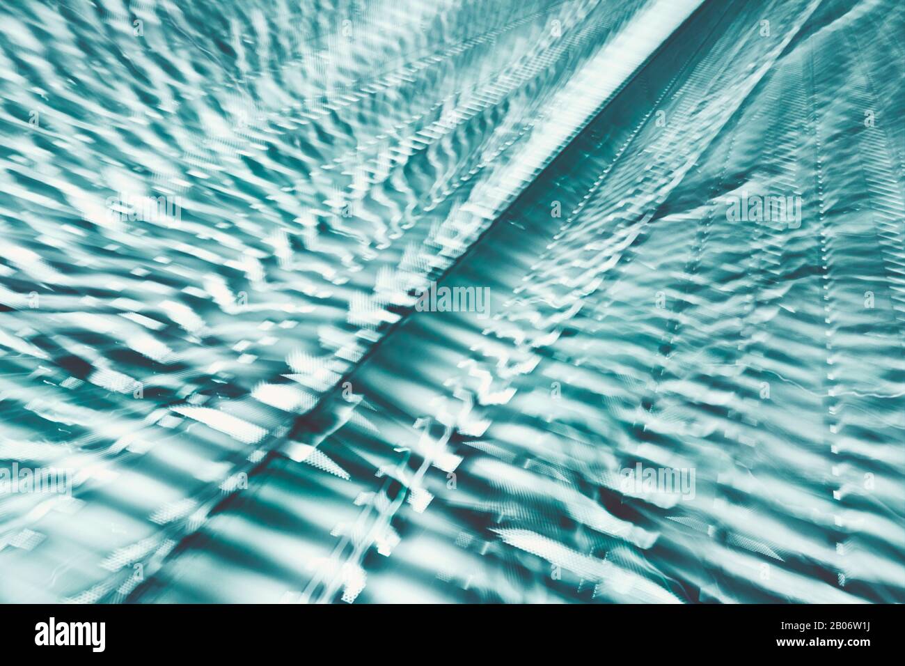 Motion blurred abstract futuristic background. Stock Photo