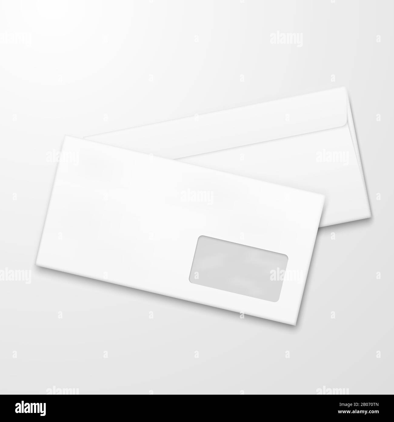 Template For A White And Black Envelope Business Card Sheet Of Paper And  Book Vector Realistic Layout Of Empty Templates Layout Of An Envelope Business  Card Paper Business Documents And Message Stock