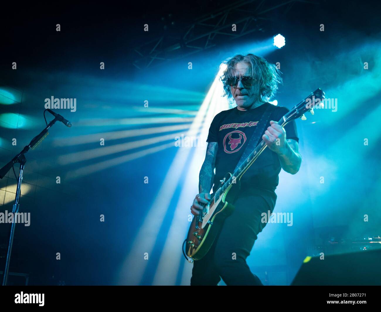 Milan, Italy. 18 February 2020. American stoner rock band MONSTER MAGNET performs at LIVE MUSIC CLUB. Brambilla Simone Photography Live News Stock Photo