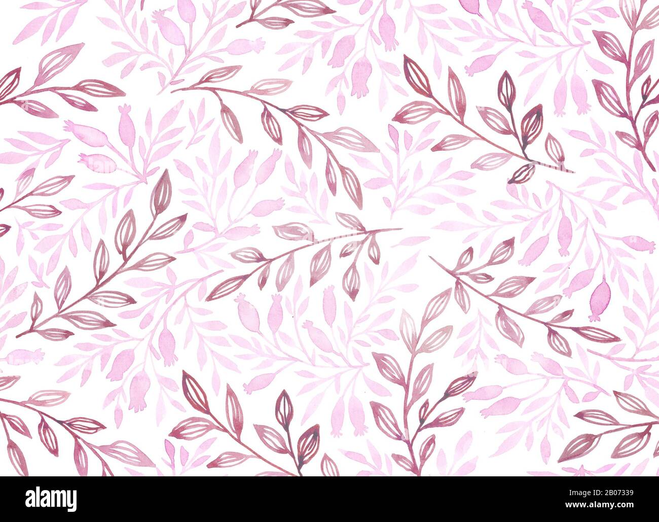 Watercolor Floral Background High Resolution Stock Photography And Images Alamy