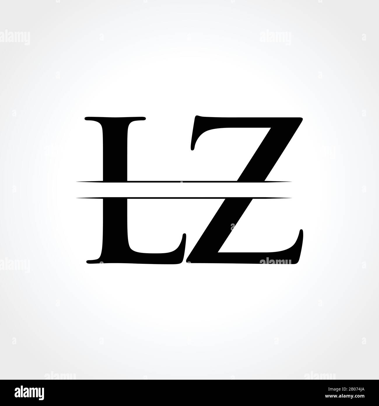 L z logo Black and White Stock Photos & Images - Alamy