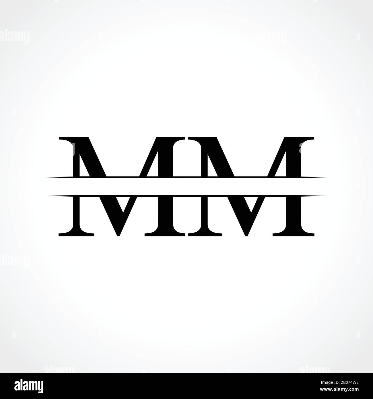 Mm Monogram Vector Art, Icons, and Graphics for Free Download