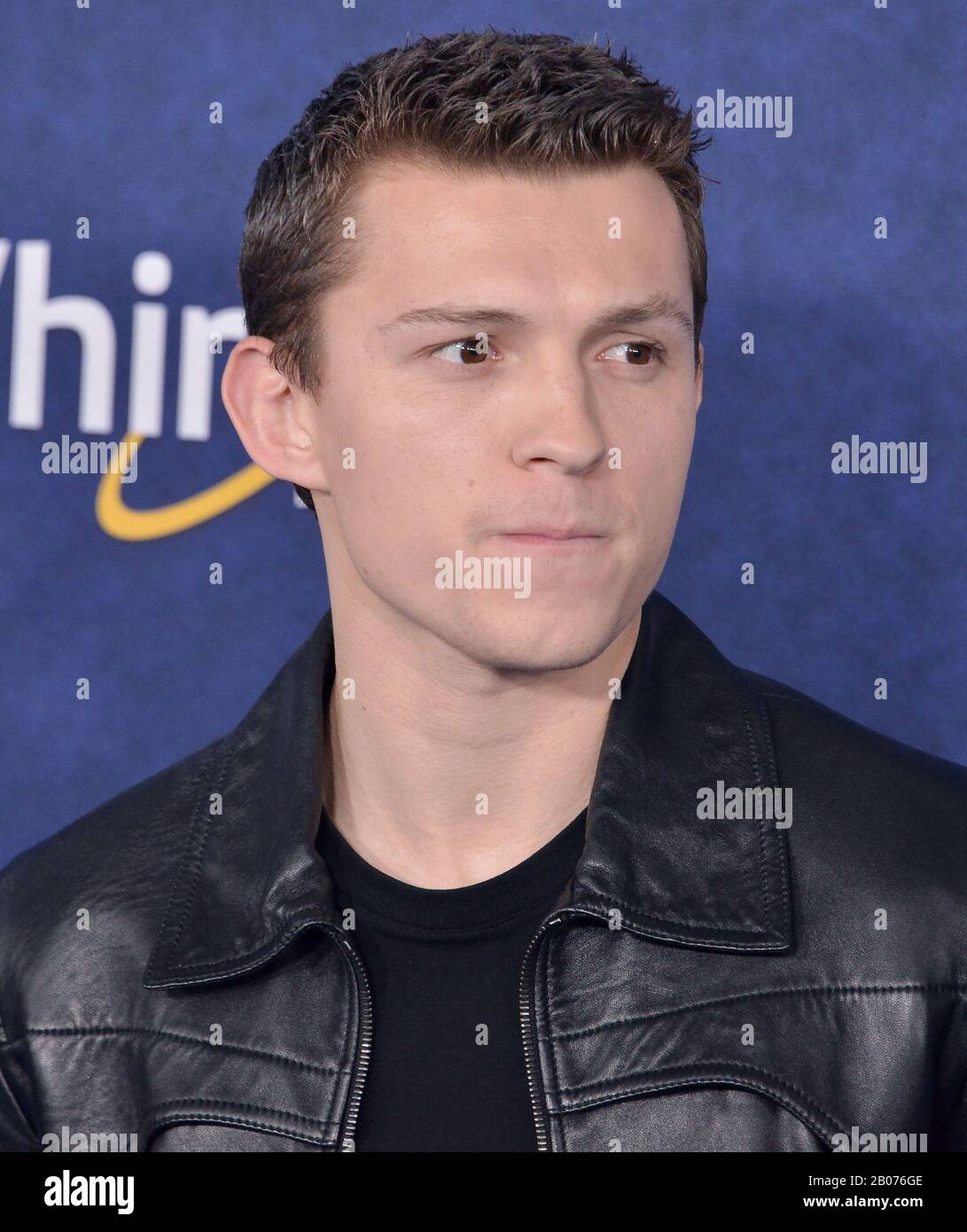 Los Angeles, USA. 18th Feb 2020. Tom Holland arrives at the Disney And Pixar's ONWARD World Premiere held at the El Capitan Theatre in Hollywood, CA on Tuesday, ?February 18, 2020.  (Photo By Sthanlee B. Mirador/Sipa USA) Credit: Sipa USA/Alamy Live News Stock Photo