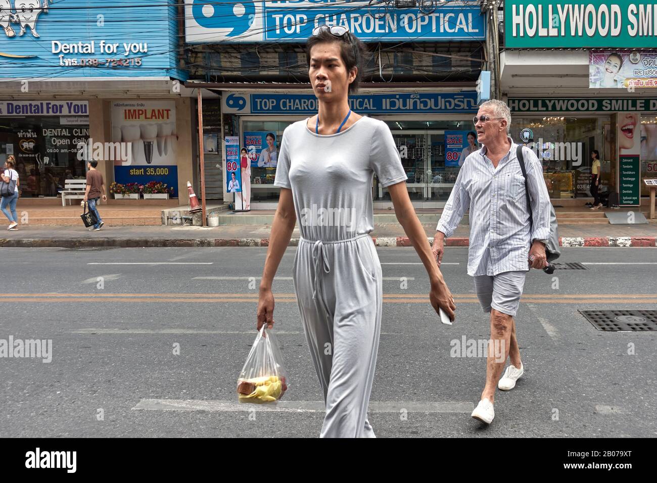 Thailand Ladyboy Stock Photo