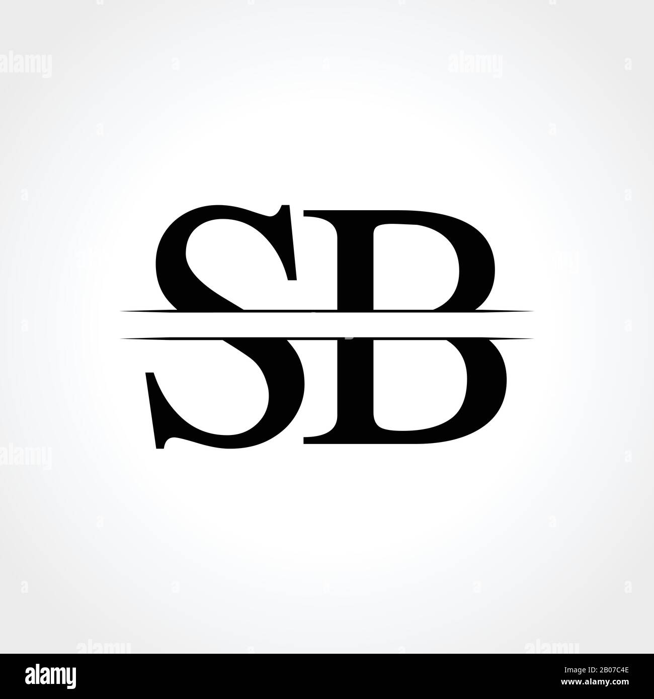 S B Initial Letter Logo Design Vector Template S B - stock vector 2798147 |  Crushpixel