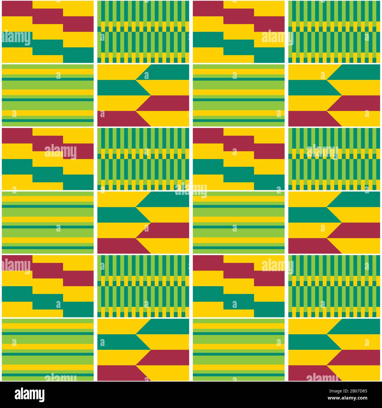 Kente cloth from ghana hi-res stock photography and images - Alamy