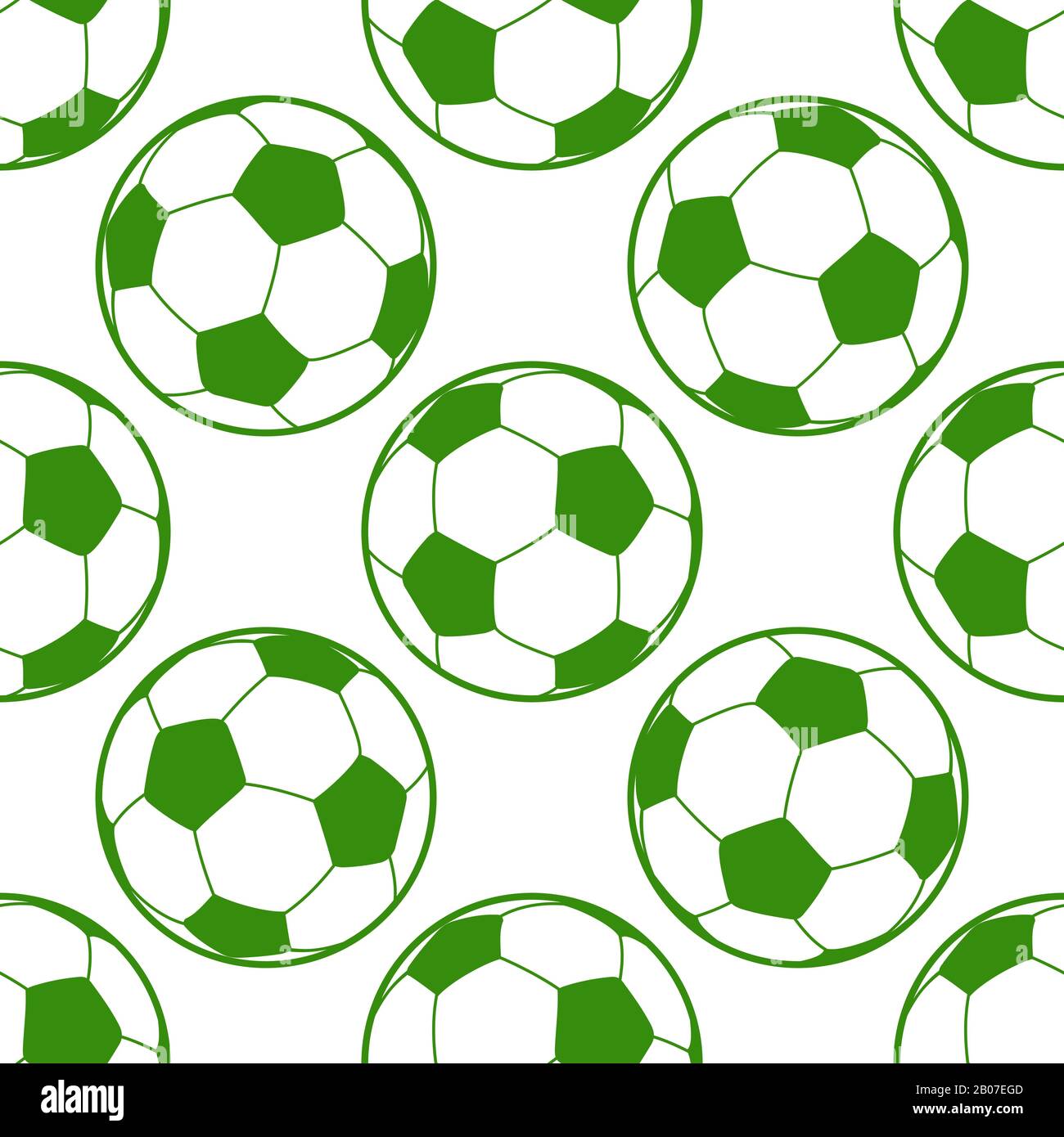 Soccer ball seamless background. Football pattern seamless with ball