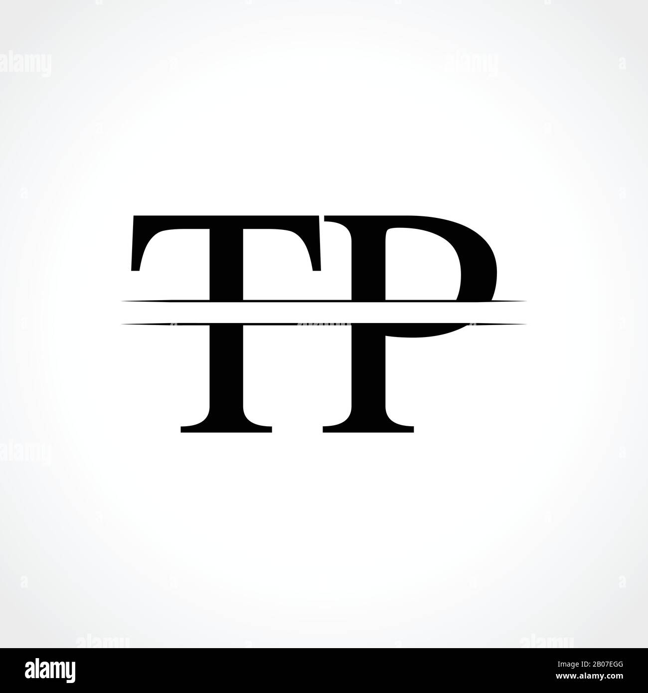 Initial tp letter logo vector template design. Creative abstract