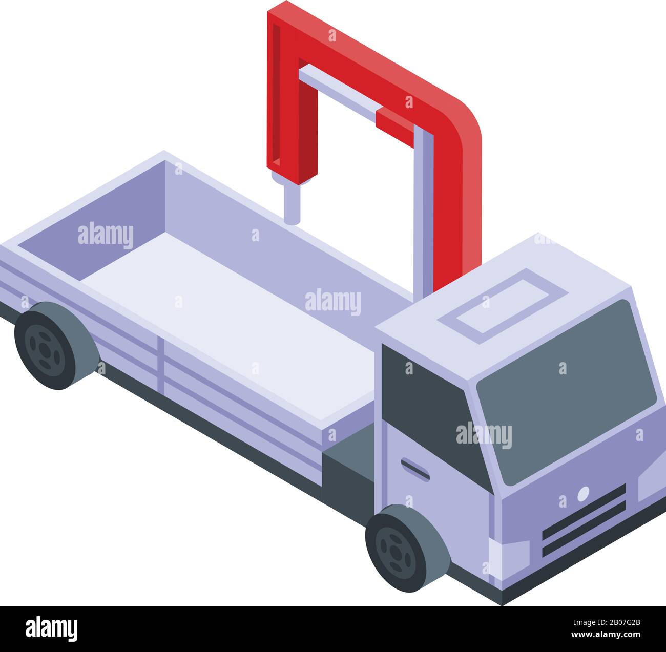 Crane tow truck icon, isometric style Stock Vector Image & Art - Alamy