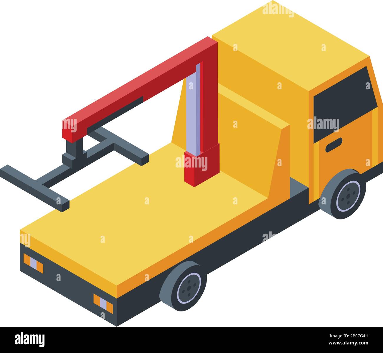 Emergency tow truck icon, isometric style Stock Vector Image & Art - Alamy