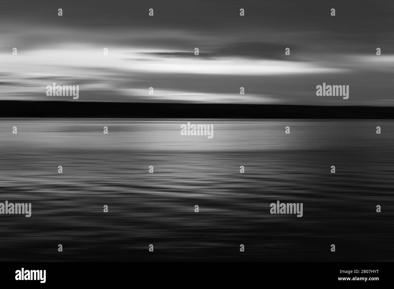 Motion blur effect in blue color abstracted background template for