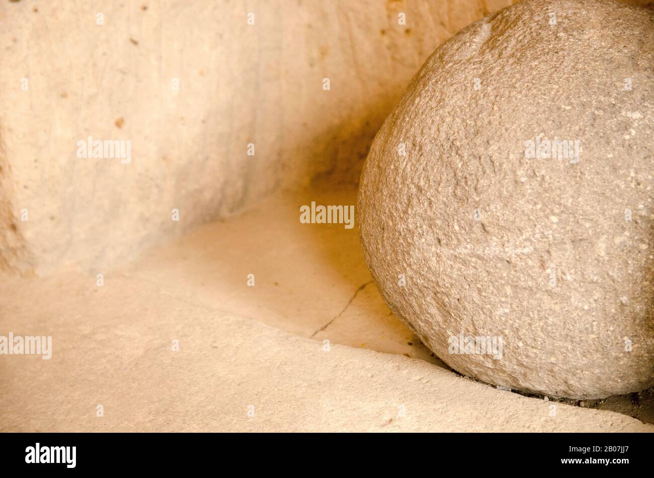 Stone Ball Natural Stock Photo - Alamy
