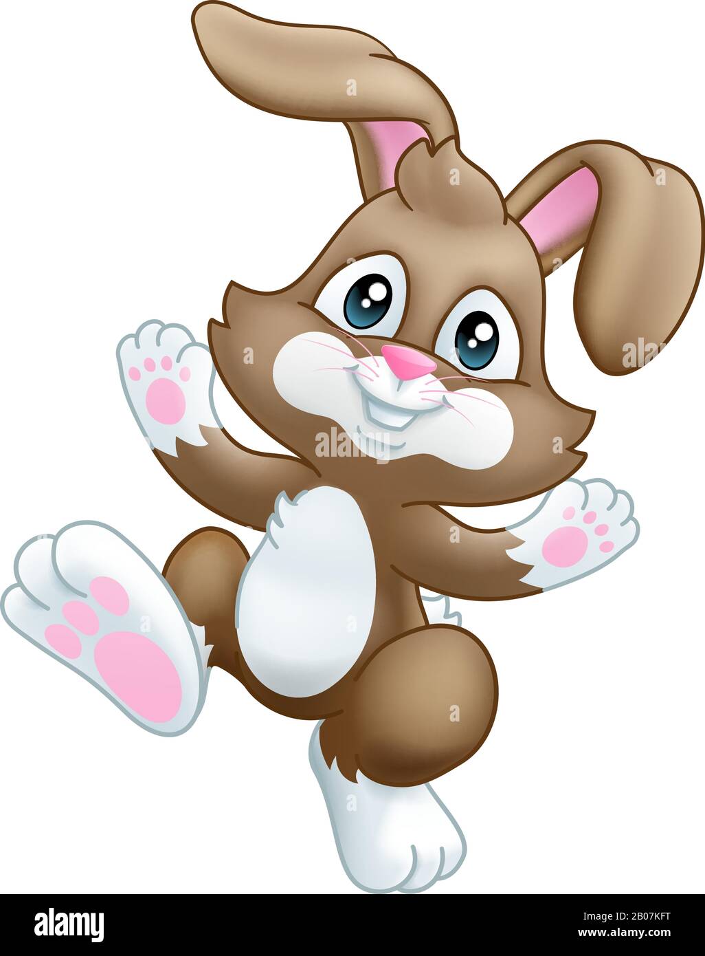 Easter Bunny Rabbit Cartoon Stock Vector Image & Art - Alamy