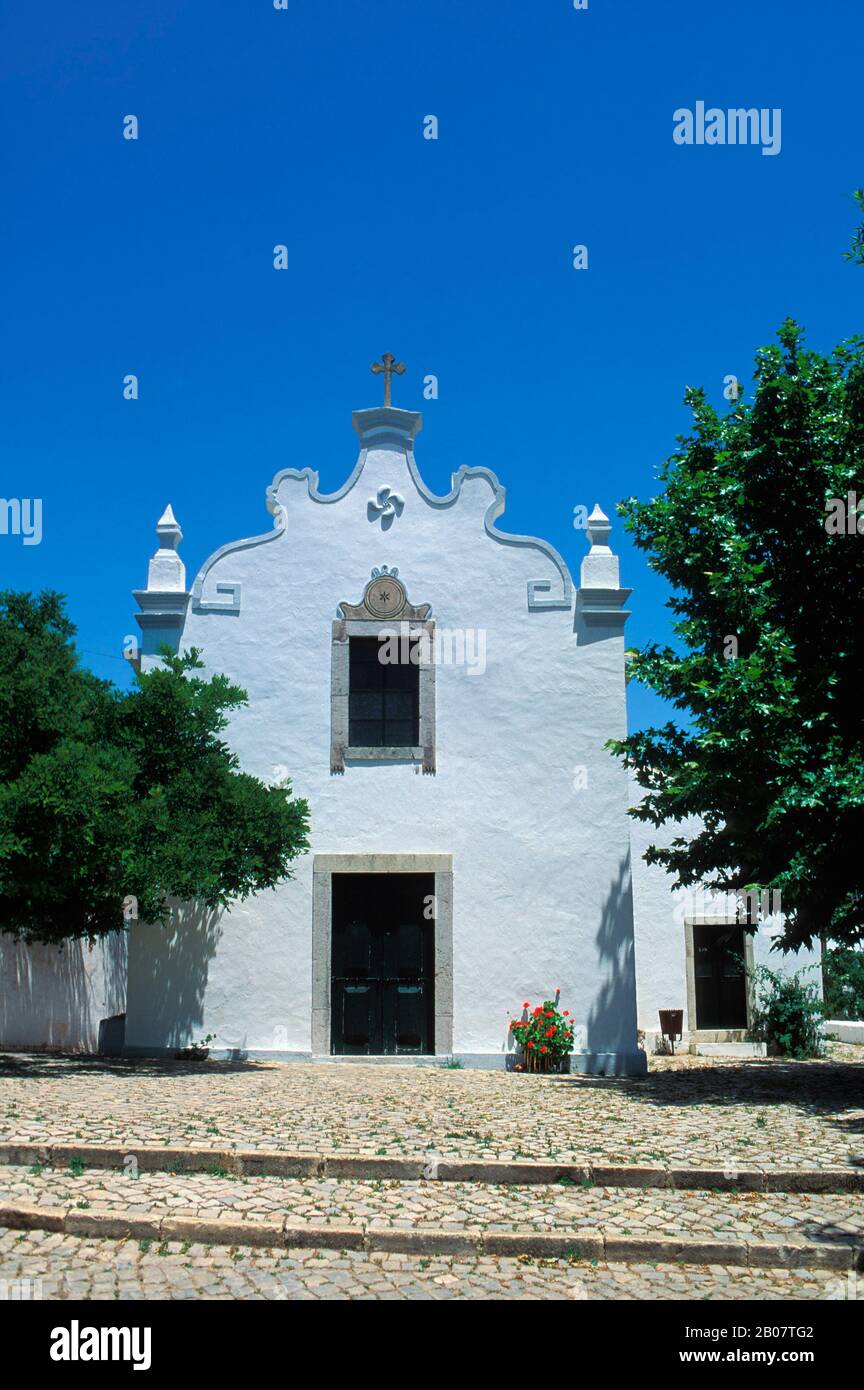 Church in Alte, Algarve, Portugal, Europe Stock Photo