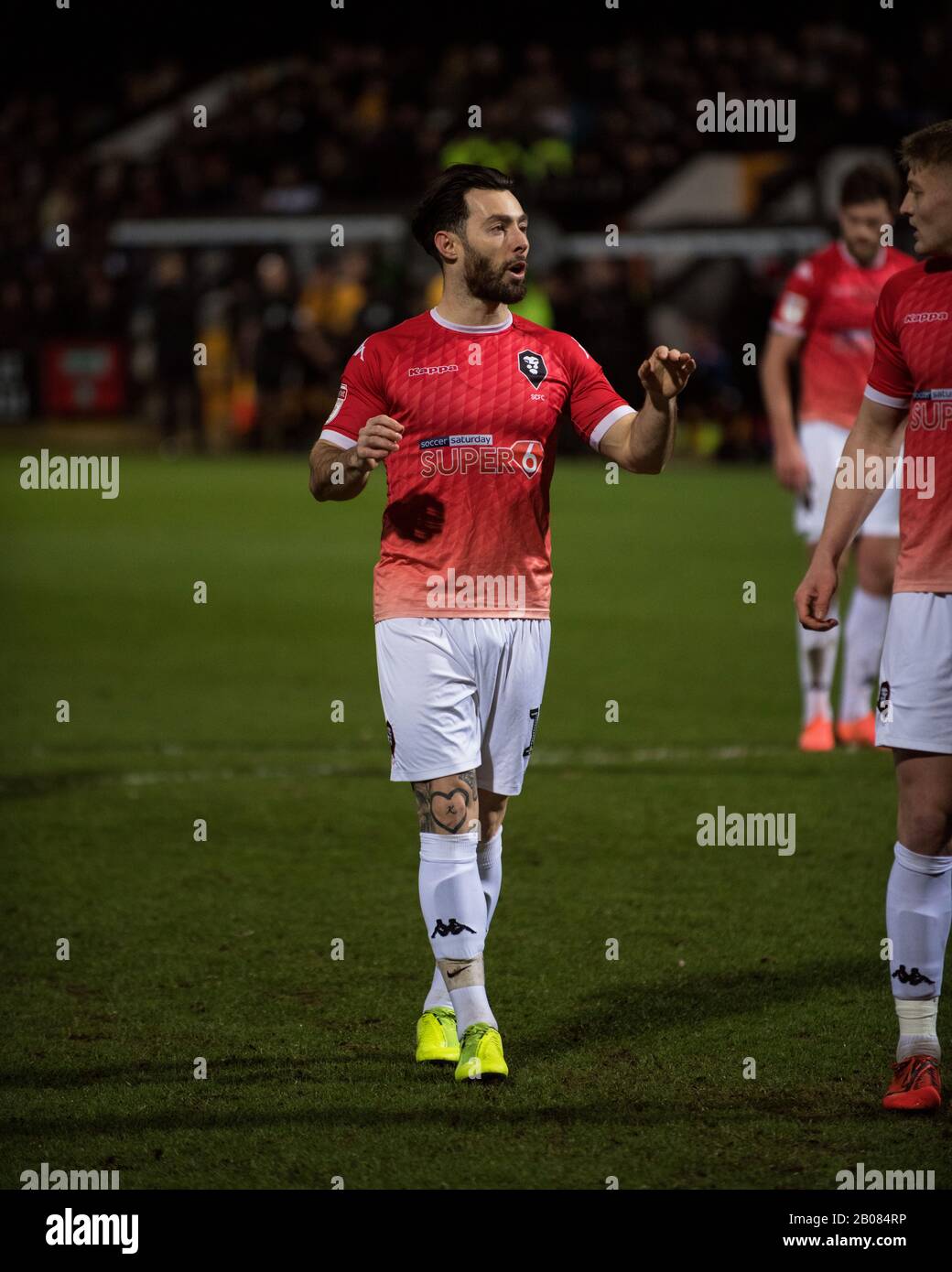 Richie Towell. Salford City FC. Stock Photo