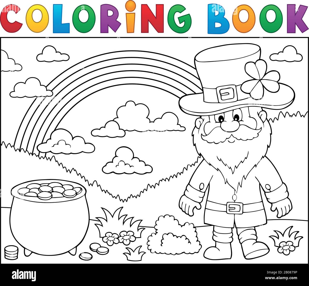 Coloring book St Patricks Day theme 3 - eps10 vector illustration Stock Vector Image & Art - Alamy coloring-book-st-patricks-day-theme-3-eps10-vector-illustration-stock-vector-image-art-alamy