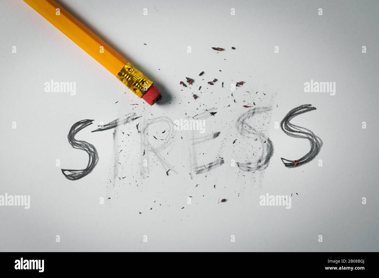 stress relief and management concept Stock Photo