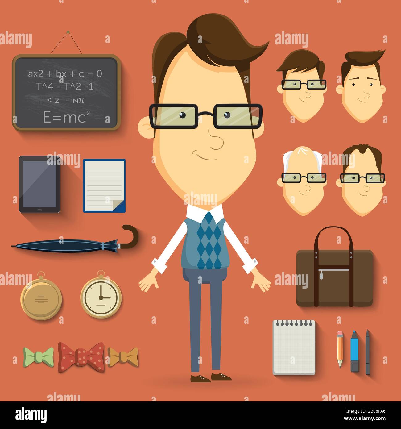 Set boy character Stock Vector Images Alamy