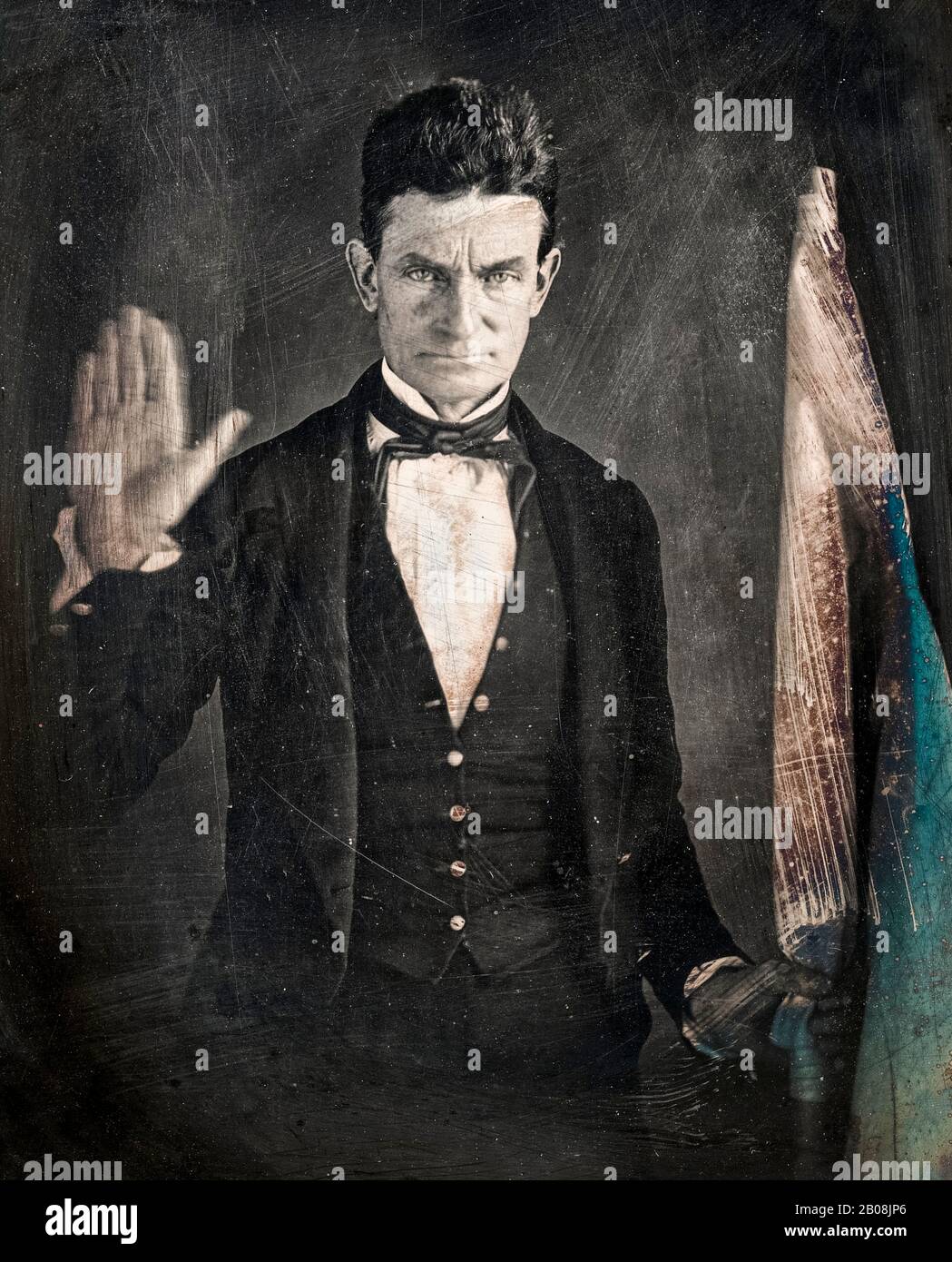 John Brown (1800-1859), Abolitionist, Anti Slavery Movement, Portrait ...