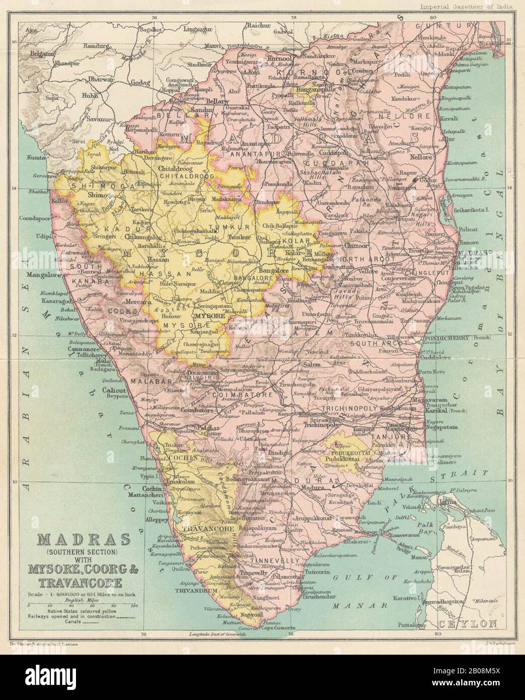 Madras Presidency High Resolution Stock Photography and Images Alamy