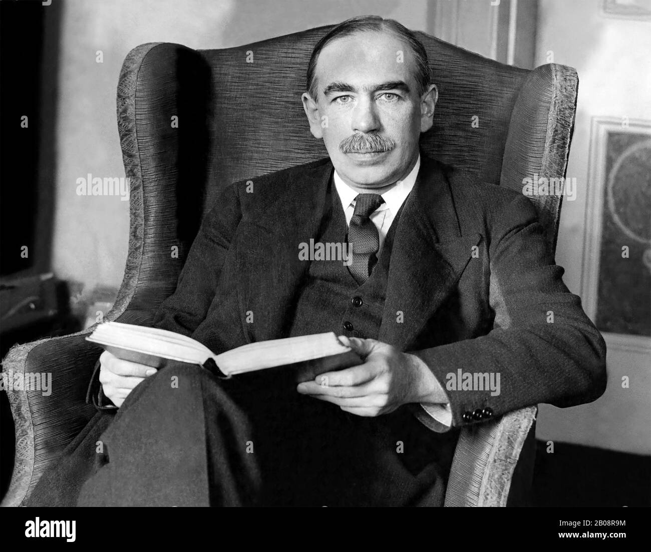 JOHN MAYNARD KEYNES (1883-1946) British economist about 1935 Stock Photo
