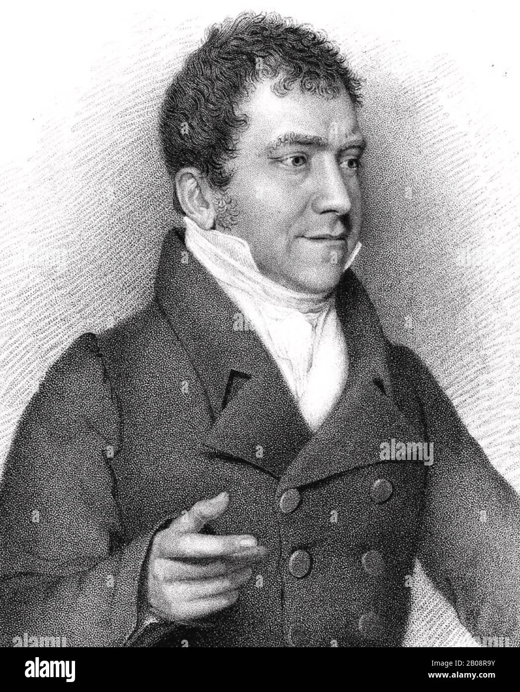 JOSEPH HUME (1777-1855) Scottish doctor,Radical MP and translator. Stock Photo