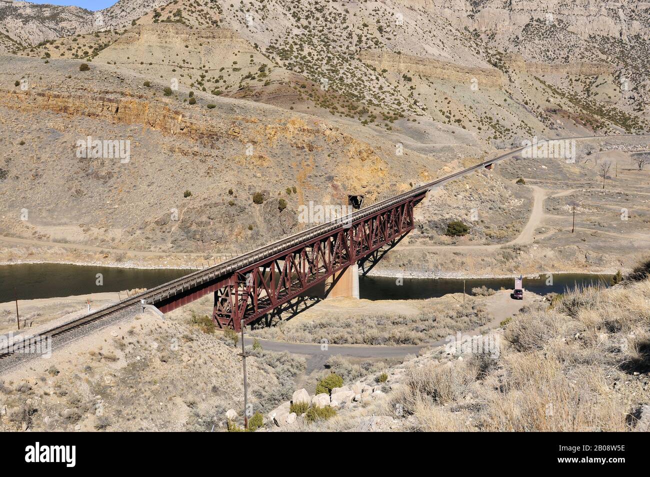 Railroad trestle bridge hi-res stock photography and images - Alamy