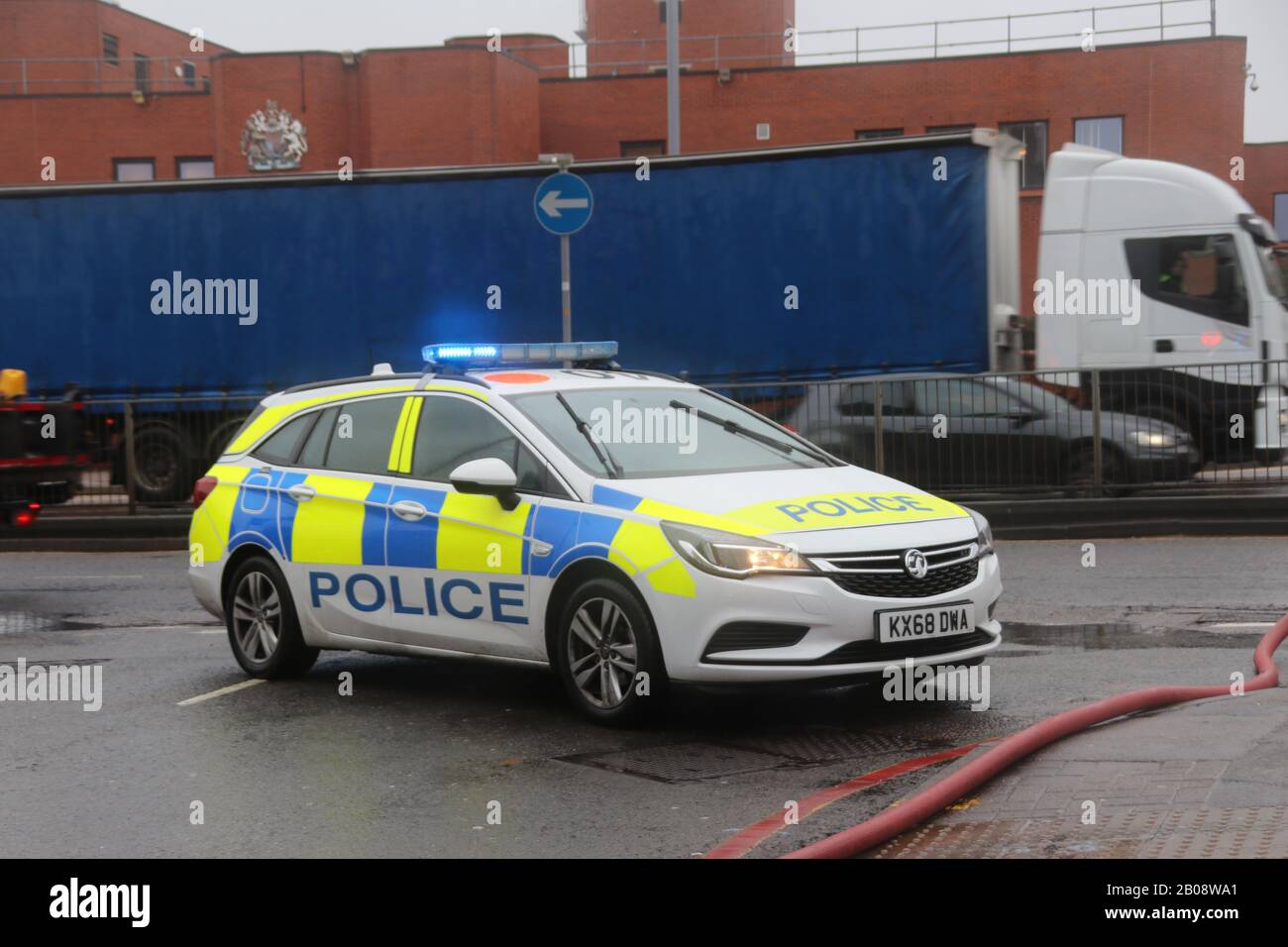 Emergency Forces UK Stock Photo