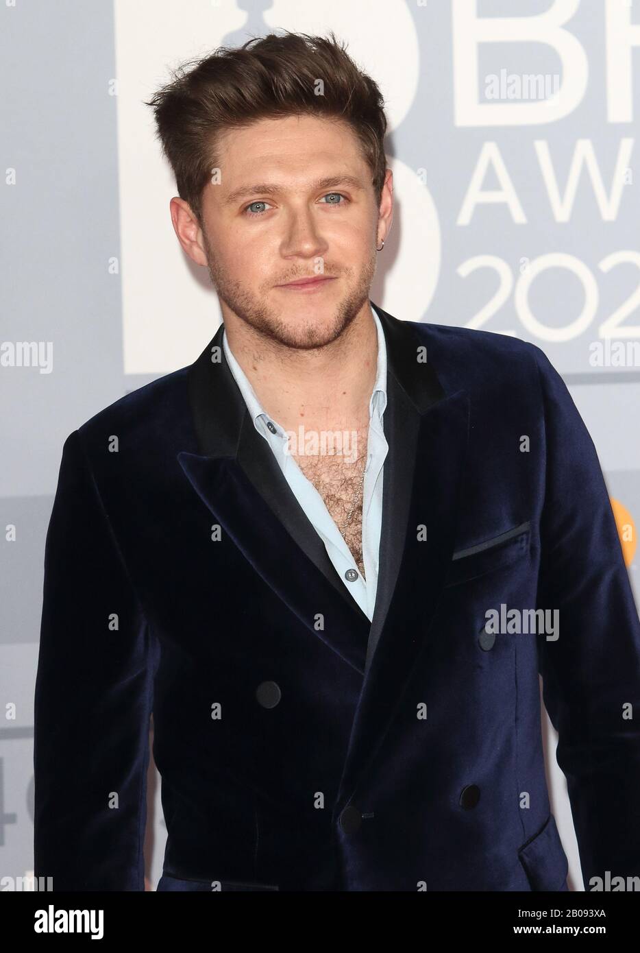 Niall Horan attends the 40th Brit Awards Red Carpet arrivals at The O2 ...
