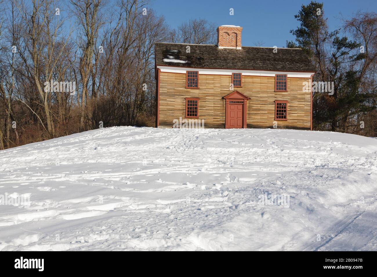 Captain William Smith House along the Battle Road Trail at Minute Man