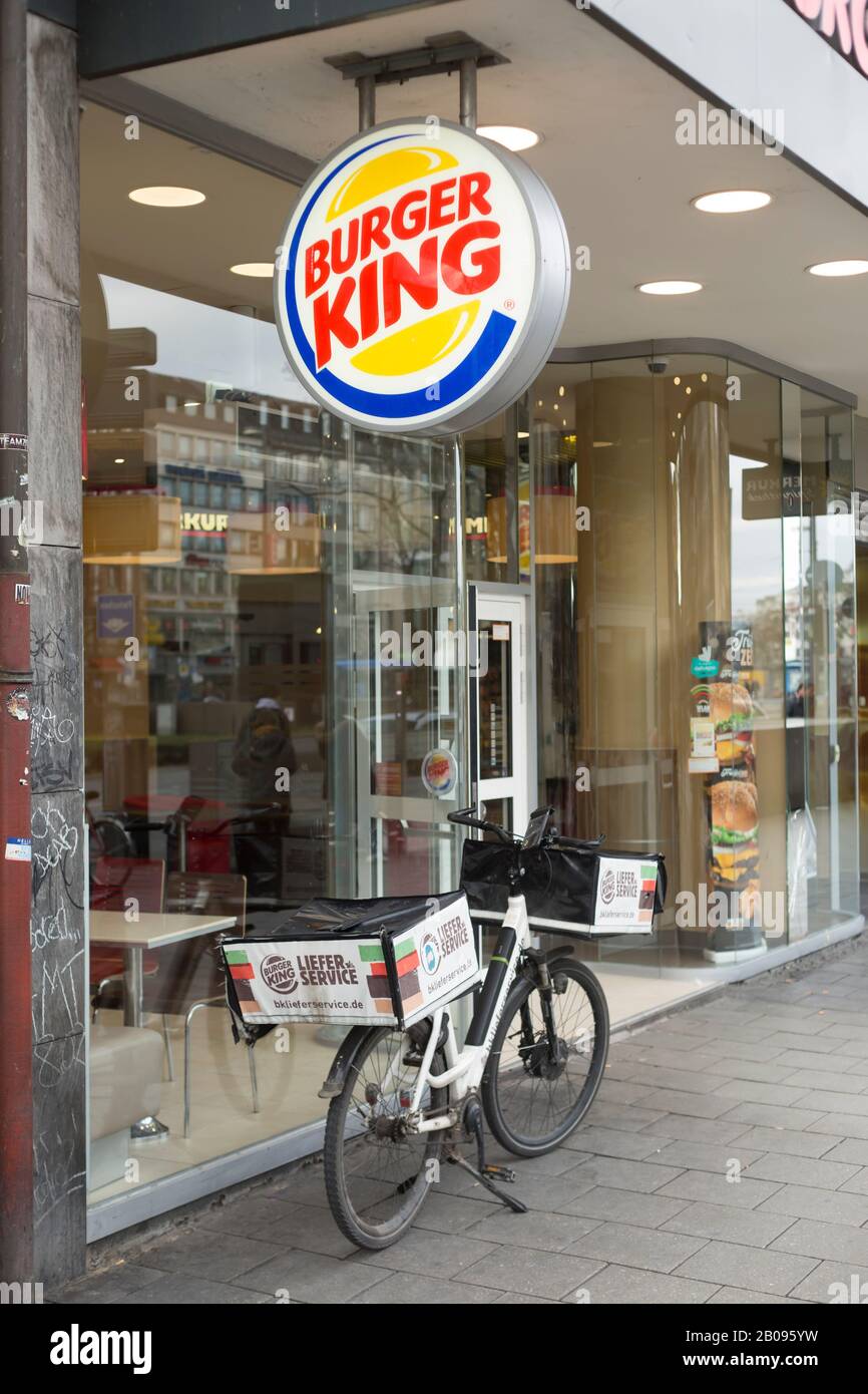 Munich, Germany Dec 5th, 2019 Burger King is a chain of fast food