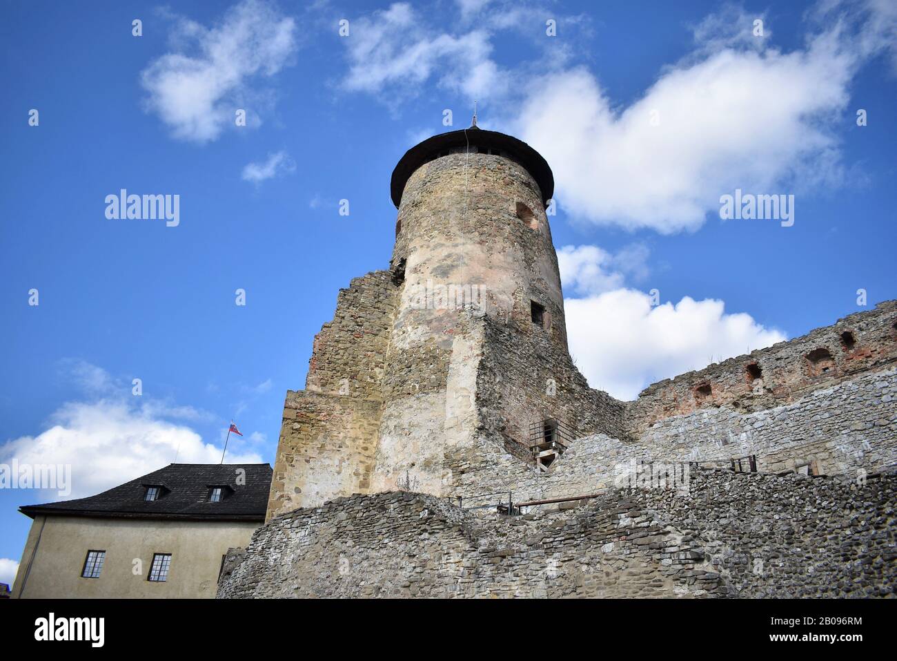 Stara Lubovna, Lubovna Castle, Slovakia Stock Photo