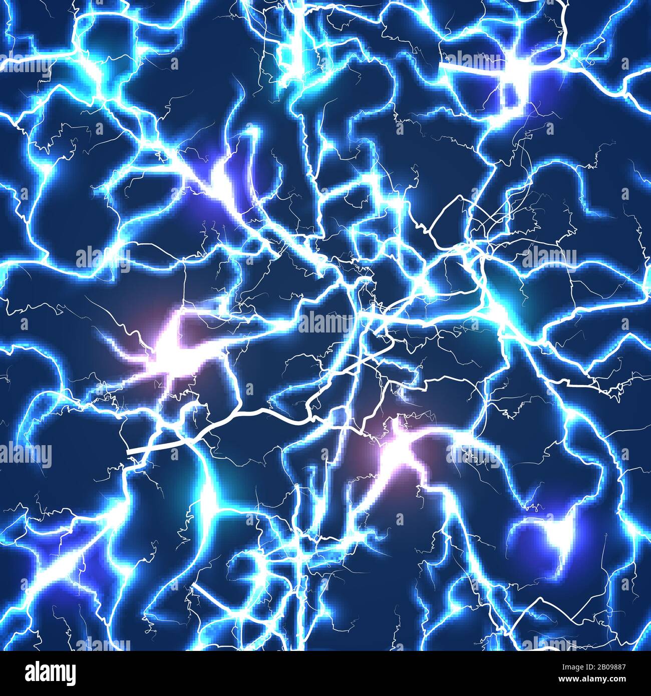 Blue lightning flash background hi-res stock photography and images - Alamy