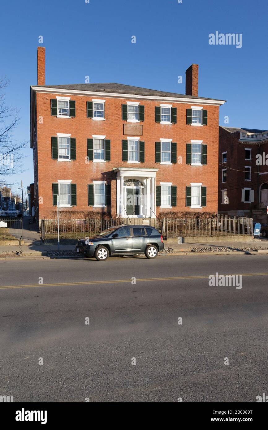 The Brookhouse House in Salem, Massachusetts. Built in 1810 for