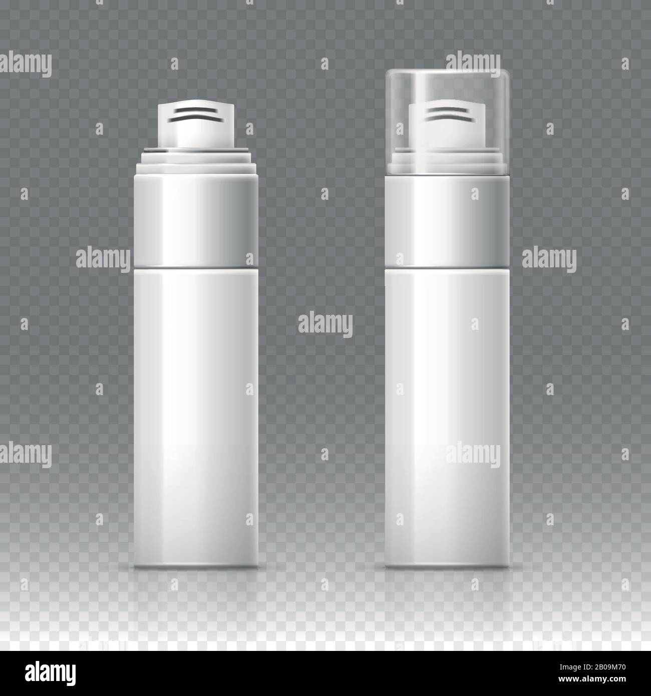 Shaving foam cosmetic bottle sprayer container vector illustration. Spray for shaving, container with gel for shaving Stock Vector