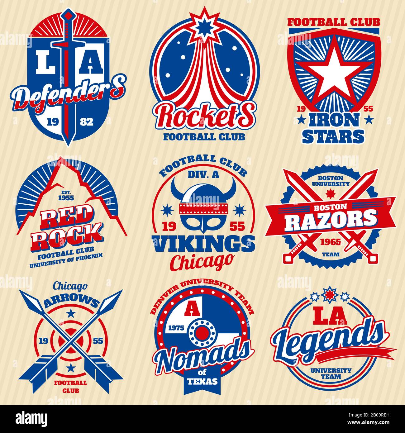 college sports teams logos