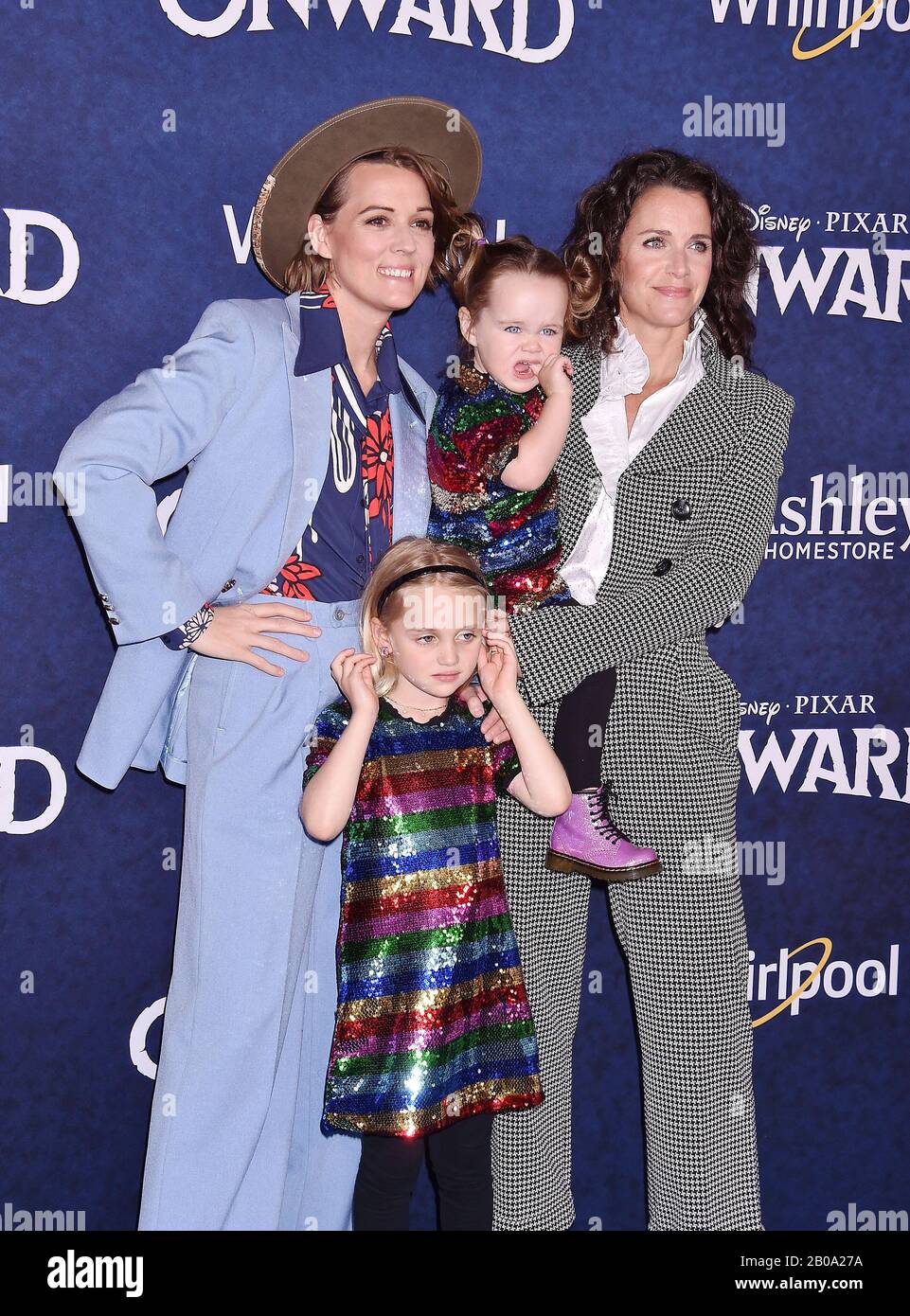 HOLLYWOOD, CA FEBRUARY 18 Brandi Carlile, Evangeline Ruth Carlile